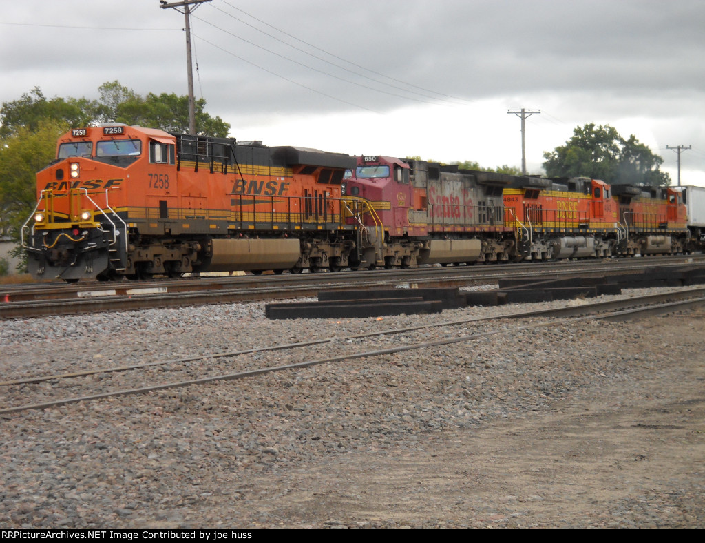 BNSF 7258 West